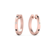 flush-set-round-diamond-hoop-earrring-with-black-diamond-in-rose-gold-FDEAR10976GBLACKANGLE1-NL-RG